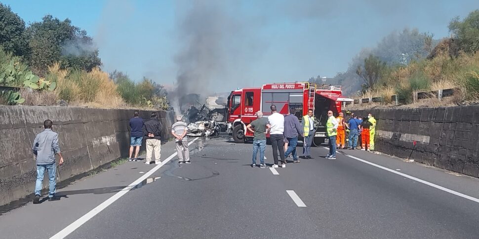 Incidente mortale a Paternò, due persone perdono la vita