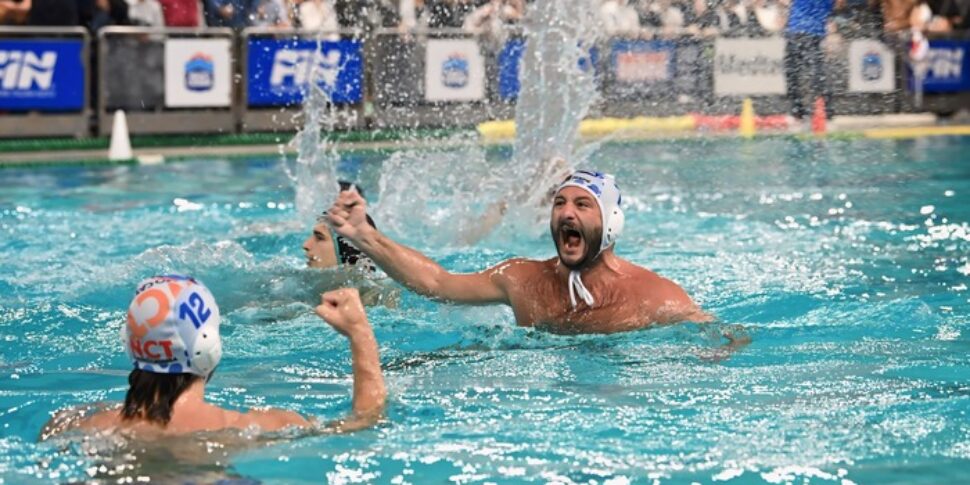 Pallanuoto A1, primo successo al fotofinish per il Catania: battuta l’Onda Forte Roma con un gol a due secondi dalla fine