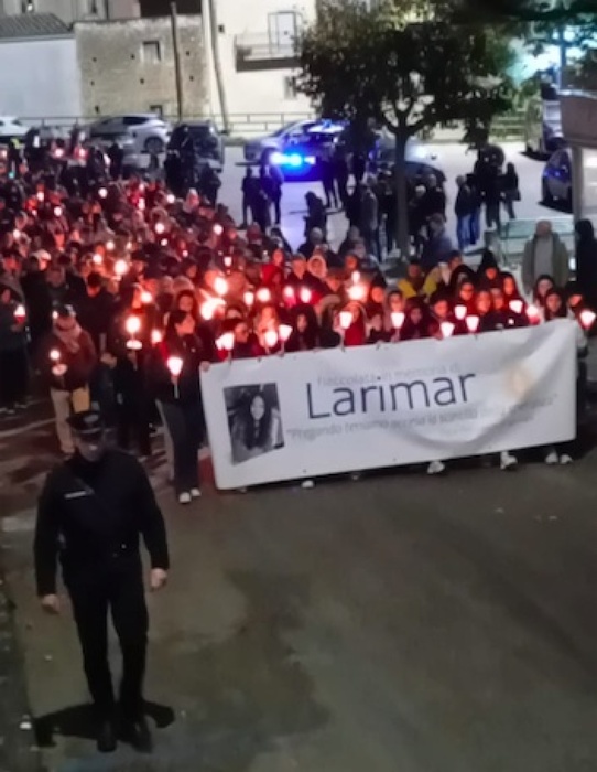 A Piazza Armerina corteo per ricordare Larimar