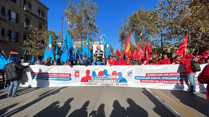 Cgil e Uil in piazza a Palermo, 'non è sciopero per pregiudizio'