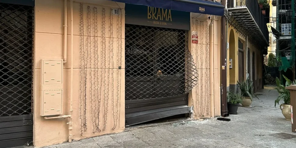 Palermo, secondo furto con scasso al Brama Cocktail & Cucina