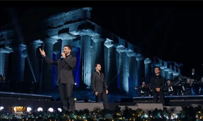 Concerto Il Volo nella Valle dei Templi, record d'ascolti