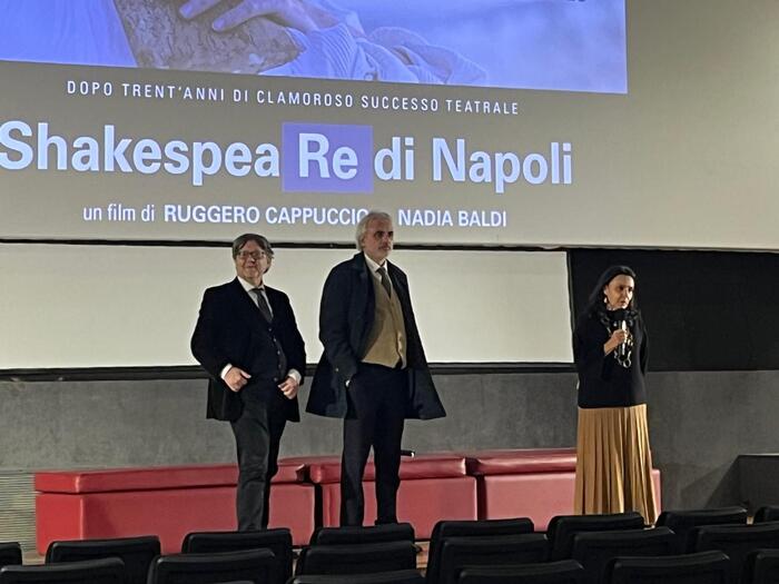 Il film "Shakespea-re di Napoli" presentato a Palermo