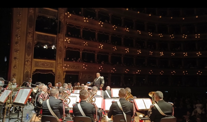 Festa dei carabinieri al Teatro Massimo di Palermo