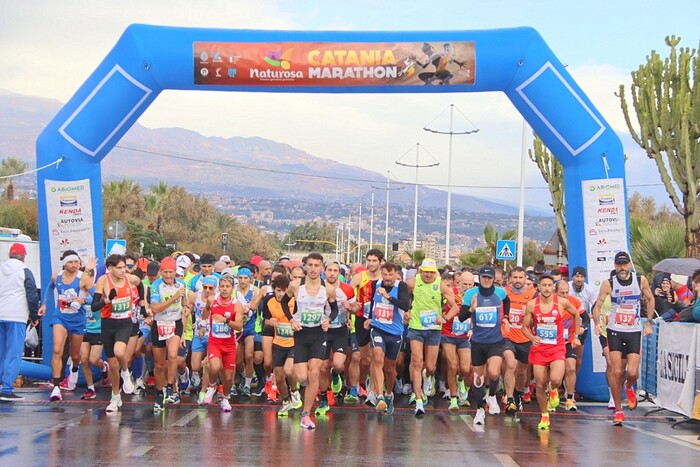 Marcello Panzone vince la Naturosa Catania Marathon